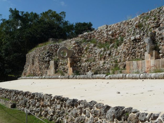 The Ball Court, Uxmal.